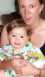 Megan holding Gus